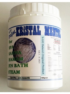 Nada Kozmetik Doğal Kristal Mentol Jumbo Boy 100 gr DGLKRSTLMNTL100GR