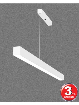 Hegza Lighting Lineer 120 cm - Ledli Modern Sarkıt Linear LED Avize Salon Mutfak Oturma Odası Yatak Odası Antre Hol Ofis LED