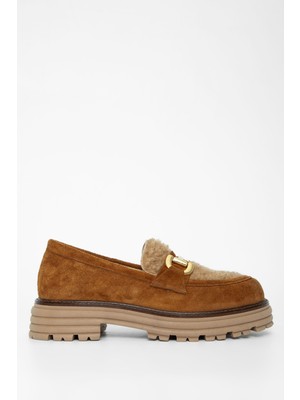 Tamer Tanca Kadın  Deri Loafer Ayakkabı 33 75005 Bn Ayk SK23/24