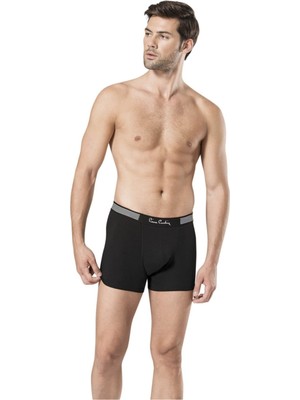 Pierre Cardin Erkek Siyah Modal 2'li Boxer