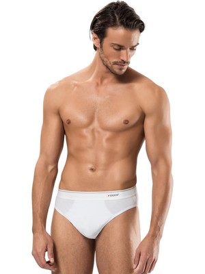 Erdem Erkek Slip Külot %92 Pamuk Elastan Lastikli 3lü Paket Konforlu Tasarım