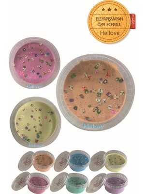 Hayvan Figürlü Slime Ele Yapışmayan 3 Lü Slaym Pofuduk Sılaym Oyun Jeli