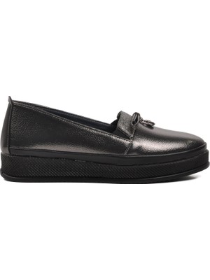 Ayakmod 673426 Platin Kadın Günlük Ayakkabı