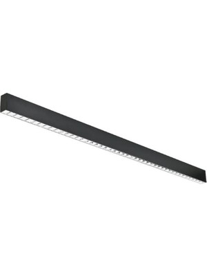 Forlife 120 cm Siyah Kompakt Lensli Linear Armatür