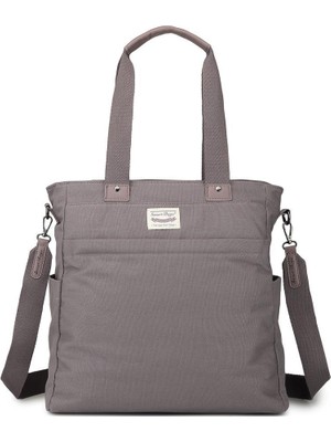 Smart Bags Exclusive Kanvas Kumaş Kadın Omuz Çantası 1309