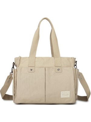Smart Bags Exclusive Kanvas Kumaş Kadın Omuz Çantası 1307