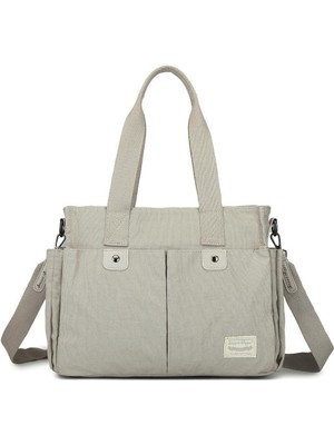 Smart Bags Exclusive Kanvas Kumaş Kadın Omuz Çantası 1307