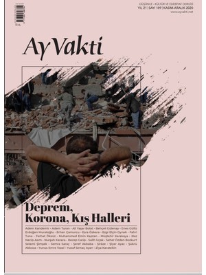 Ay Vakti 189. Sayı Kasım - Aralık 2020