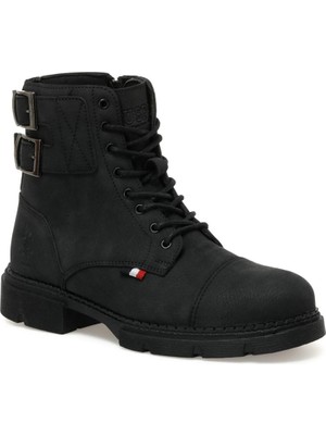 U.S. Polo Assn.  Petros 2pr Erkek Siyah Bot