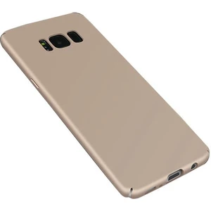 Fitcase Rubber Samsung Galaxy S8 Kılıf Sert Arka Kapak Gold