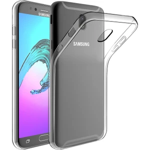 Samsung Galaxy J7 2017 Kılıf Soft Silikon Şeffaf Arka Kapak