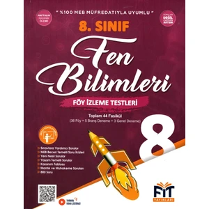 Fit Yayınları 8. Sınıf Fen Bilimleri Föy İzleme Testleri