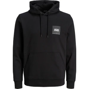 Jack & Jones Jwhlock Sweat Hood Siyah Erkek Sweatshirt