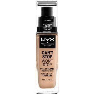 NYX Professional Makeup Nyx Fondöten - Can't Stop Won't Stop Full Coverage Foundation 1.3 Light Porcelain 30 ml 800897181147