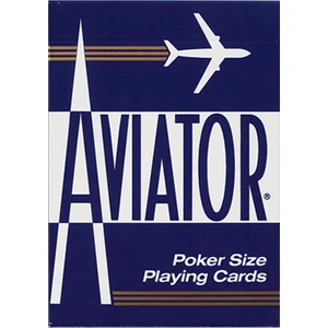 Aviator Oyun Kartı- Mavi Deste