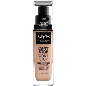 NYX Professional Makeup Nyx Fondöten - Can't Stop Won't Stop Full Coverage Foundation 05 Light 30 ml 800897157203