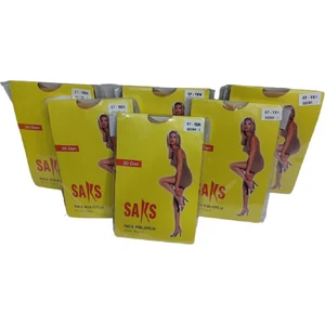 6'lı 20 Denye Mat Ince Külotlu Çorap