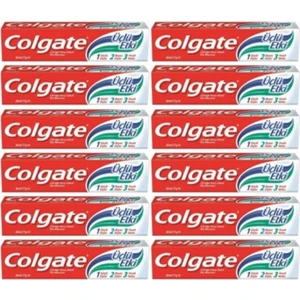 Üçlü Etki Diş Macunu 50 ml x 12 Adet Ağız Bakımı İçin Etkili Koruma