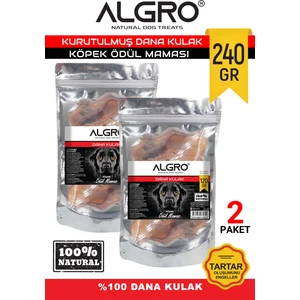 %100 Dana Kulak Çiğneme Ödül Maması 120 gr x 2 Adet