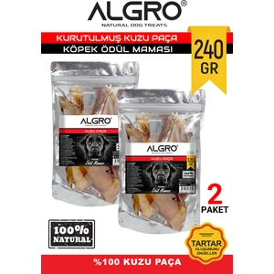 %100 Kuzu Paça Çiğneme Maması 120 gr x 2 Adet