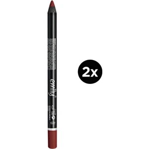 Golden Rose Emily Dudak Kalemi No: 223 Suya Dayanıklı 2 Adet Profesyonel Makyaj İçin