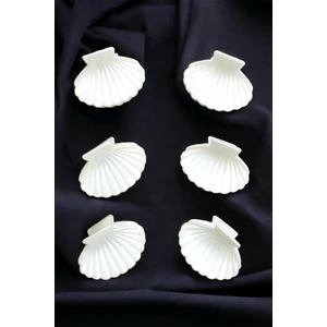 Deniz Kabuğu Model 6 Adet Büyük Boy 7 cm Mandal Toka