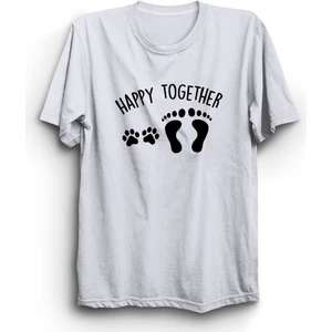 The Fame Happy Together, Birlikte Mutluyuz, Pati ve Ayak, Paw, Cat, Dog Tişört