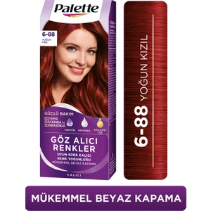Saç Boyası Renkler Colors 6/88 Yoğun Kızıl