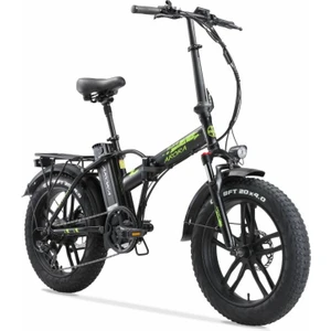 Belgrad Katlanır Elektrikli Bisiklet Siyah