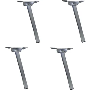 4 Adet Masa Sehpa Sofra Ayağı Metal Katlanır Ayak 50 cm