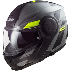 Ls2 Scope Max Mat Siyah-Neon Sarı Kask
