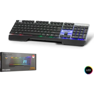 Nodar ND868 Klavye Oyun Ledli Slim Q