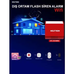 NTL-OD-99WB Kablosuz Wifi Alarm Seti