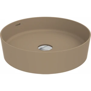 LP145 Loop Ø 45 cm Set Üstü Çanak Lavabo Cappucino Mat