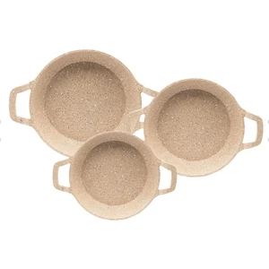 Parma Sahan Set Bej 3 Parça