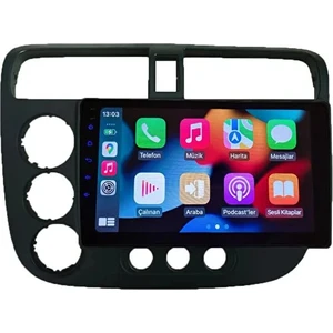 Honda Vtec 2 Android 8gb Ram 128GB Rom 8 Çekirdek Carplay Navigasyon Multimedya