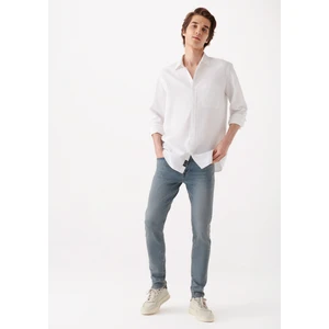 Erkek James Puslu Mavi Premium Jean Pantolon 0042480967