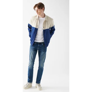 Erkek Jake Koyu Vintage Premium Blue Jean Pantolon 0042283028