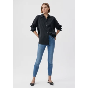 Kadın Tess Mavi Glam Jean Pantolon 100328-80978