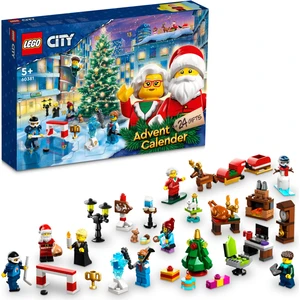 LEGO® City Yılbaşı Takvimi 2023 60381 - 5 Yaş ve Üzeri Çocuklar Için Mini Modeller, Karakterler ve Aksesuarlar Içeren Yaratıcı Oyuncak Yapım Seti (258 Parça)
