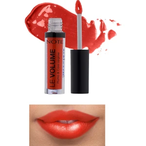 Note Le Volume Plump & Care Lipgloss Dudak Parlatıcısı 05 No Fear Red - Kırmızı