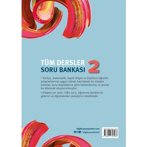 2.sınıf Tüm Dersler Soru Bankası -Bilgi Küpü