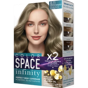 Master Colorist Color Space Set Boya 8.11  Yoğun Küllü Açık Kumral