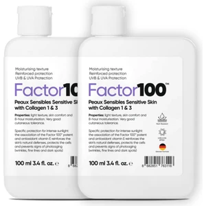 Güneş Kremi SPF10+ - Tüm Cilt Tipleri İçin Renksiz, Geniş Spektrum UVA/UVB Koruma, 100 ml, 2'li Paket