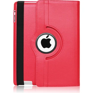 Apple iPad 4 Kılıf 4.nesil Yatay ve Dikey Standlı Dönerli Deri Kılıf (Model A1458,A1459,A1460)