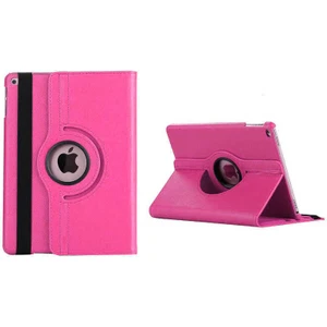 Apple iPad 10.2 9.nesil Kılıf Yatay ve Dikey Standlı Dönerli Deri Kılıf (Model A2602,A2603,A2604)