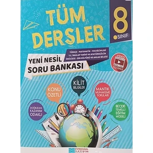Evrensel İletişim Yayınları  8.Sınıf  Tüm Dersler Konu Özetli Soru Bankası