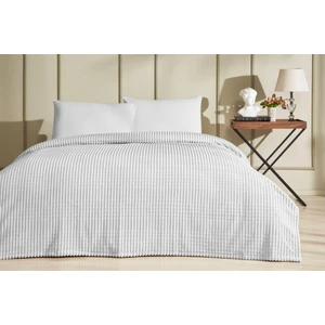 Piramit M.line Gri Tek Kişilik Battaniye