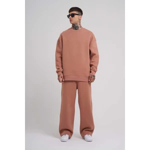 Erkek Baggy Oversize Bakır Eşofman Altı