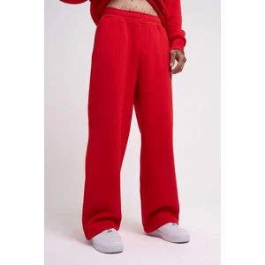 Erkek Baggy Oversize Kırmızı Eşofman Altı